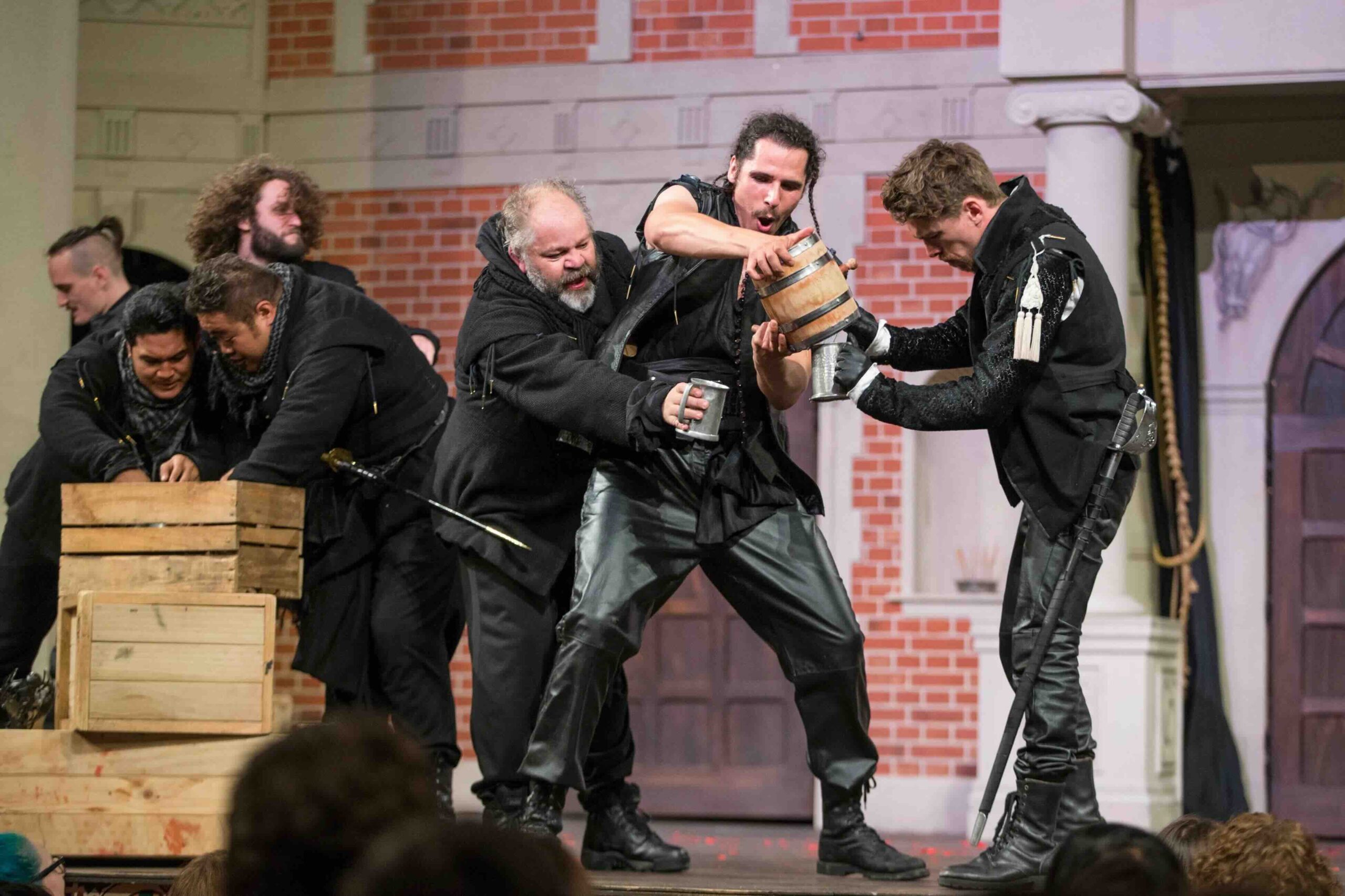 Iago in Othello at Pop-Up Globe